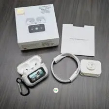 Airpods Pro 2nd Generation, ENC/HIFI with Display Touch Screen Wireless Earbuds,
