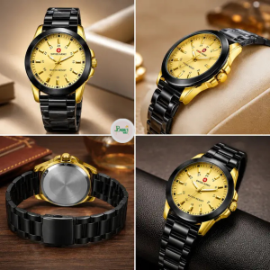 Premium Swiss Army Style Wrist Watch ✨