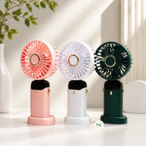 Handheld LED Digital Display Fan N15 Folding Fan C F0410
