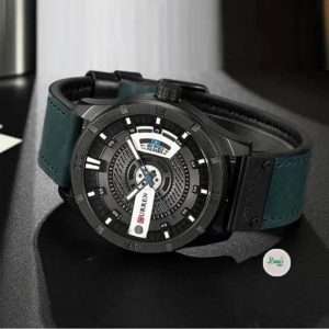 CURREN 8301 Watch Men Date Display Leather Creative Quartz Wrist Watches